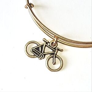 ALEX AND ANI BICYCLE CHARM BANGLE BRACELET - CHARITY BY DESIGN